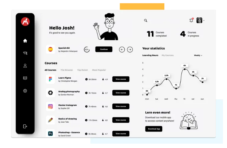 A course platform built for sales and marketing