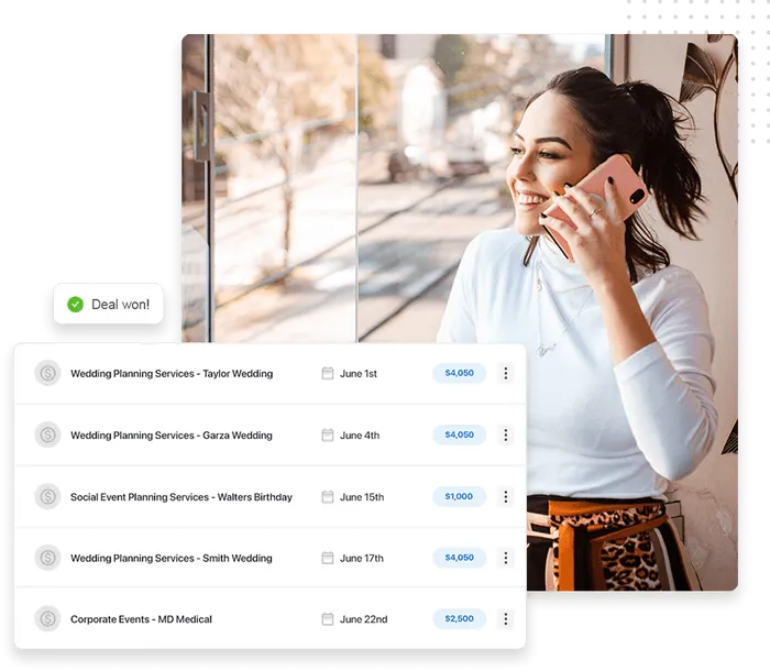 Automatically track sales activity