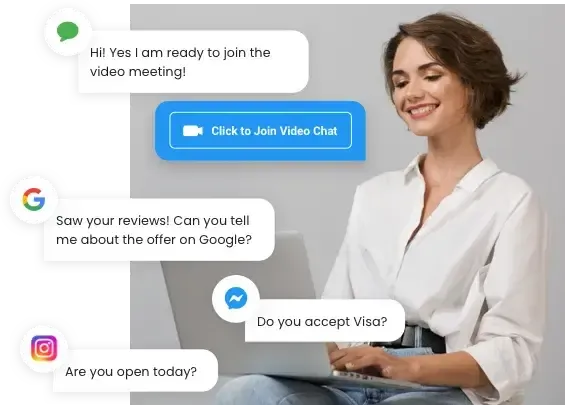 Interact confidently with leads and customers the way they prefer